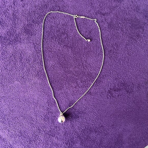 Adjustable Tiffany & Co. Ball Necklace Silver - Picture 5 of 6